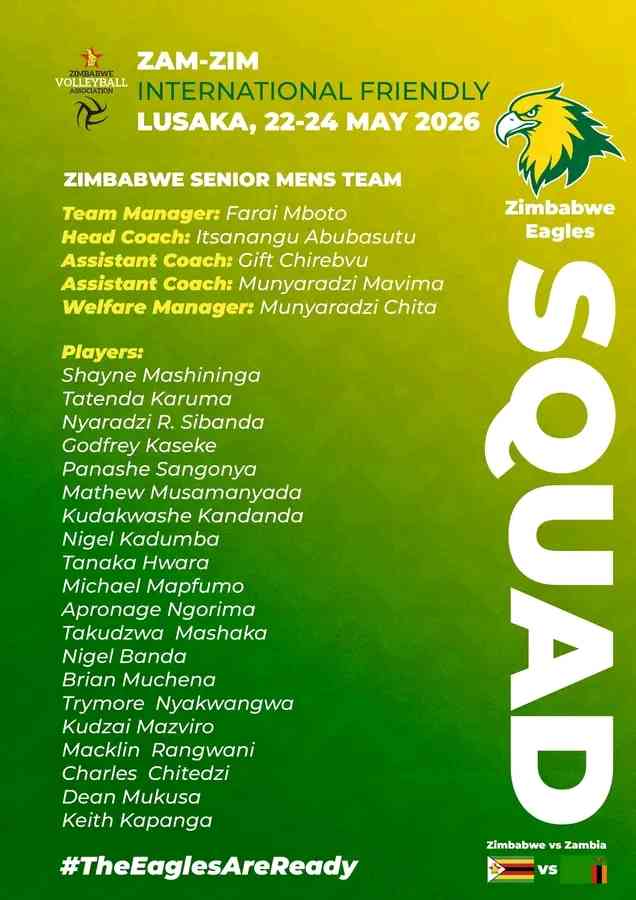 Zimbabwe eagles ready to soar in the Battle of  Zambezi