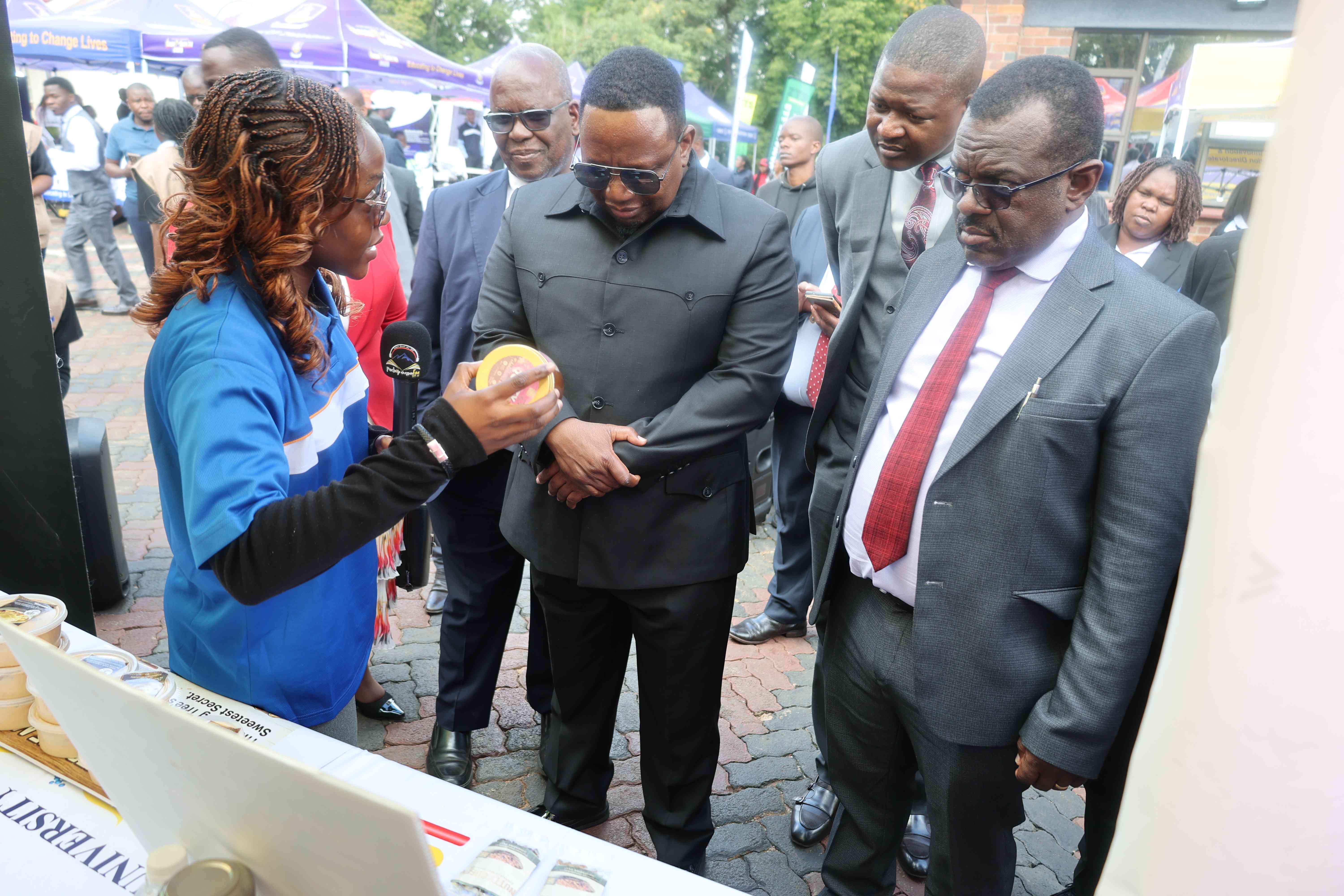 Kazembe Opens UZ Research and Innovation Week, Calls for Industry Support to Commercialise Student Innovations