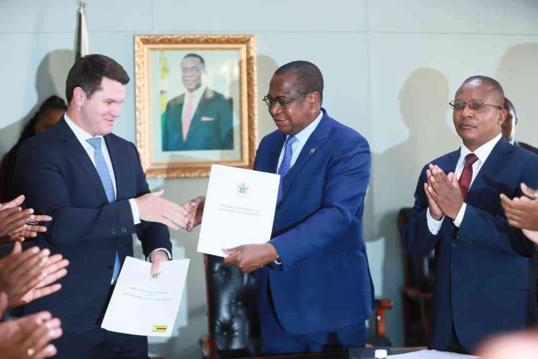 Invictus signs production-sharing deal with Zim govt 