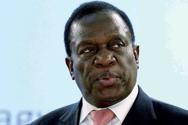 Drama as war vets gun for Mnangagwa
