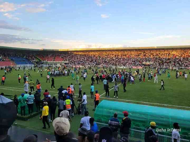 Dynamos/Hardrock clash abandoned amid violent pitch invasion