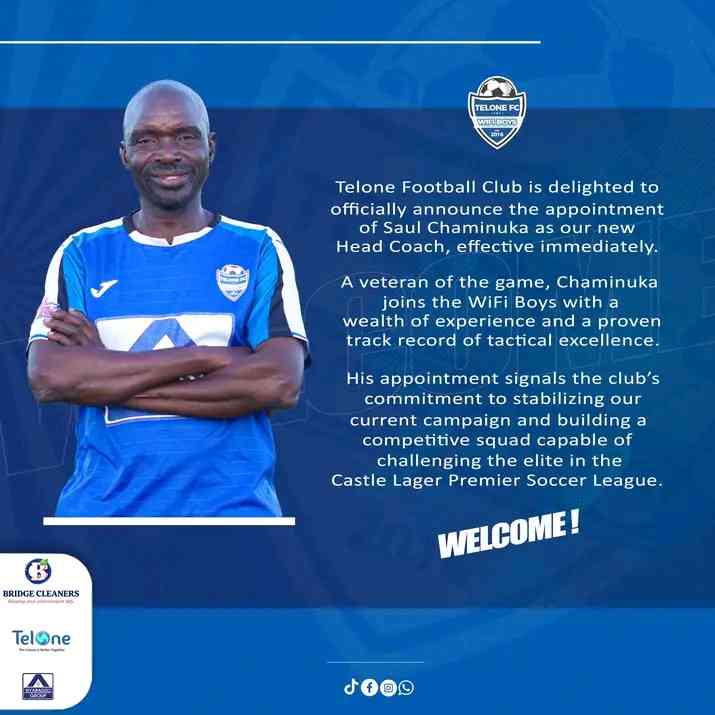 It never rains but pours for TelOne FC