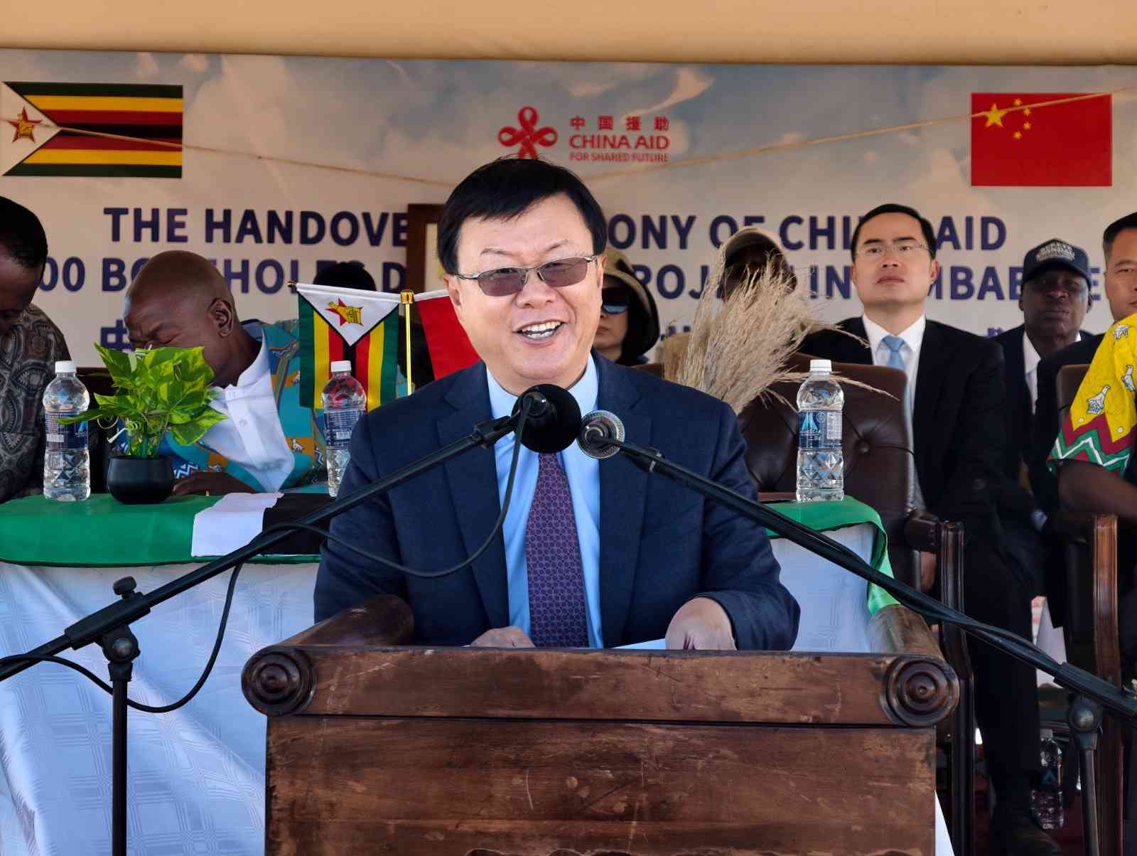 China hands over 300 boreholes to drought-hit Zimbabwe communities