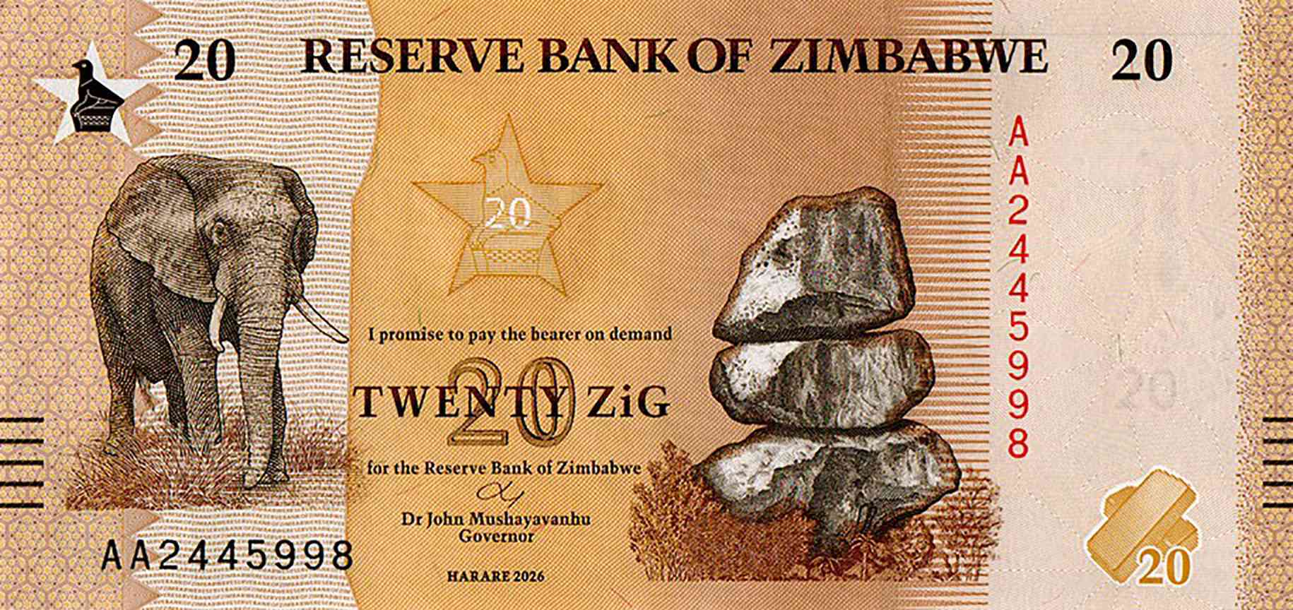 RBZ mops up liquidity with new ZiG Bills  