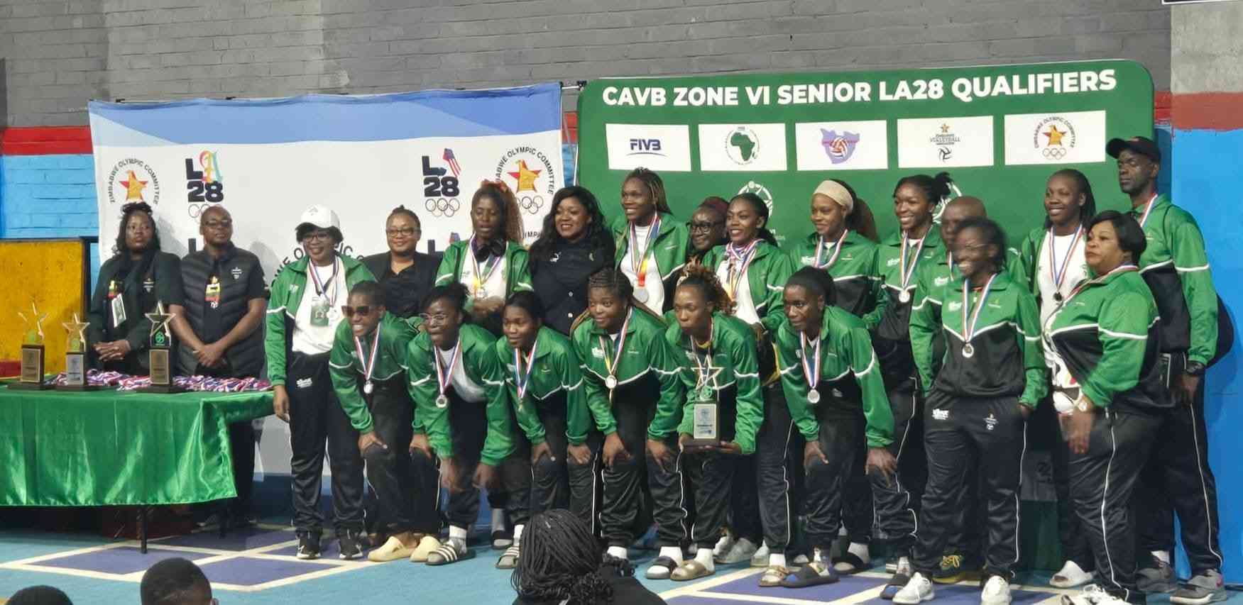 Mafume hails Zimbabwe Volleyball teams after gold, silver finish