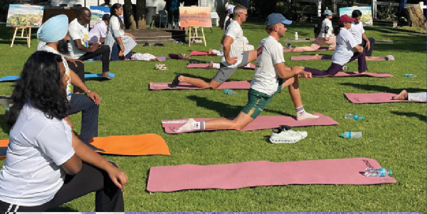 Sammons backs yoga for Chevrons focus