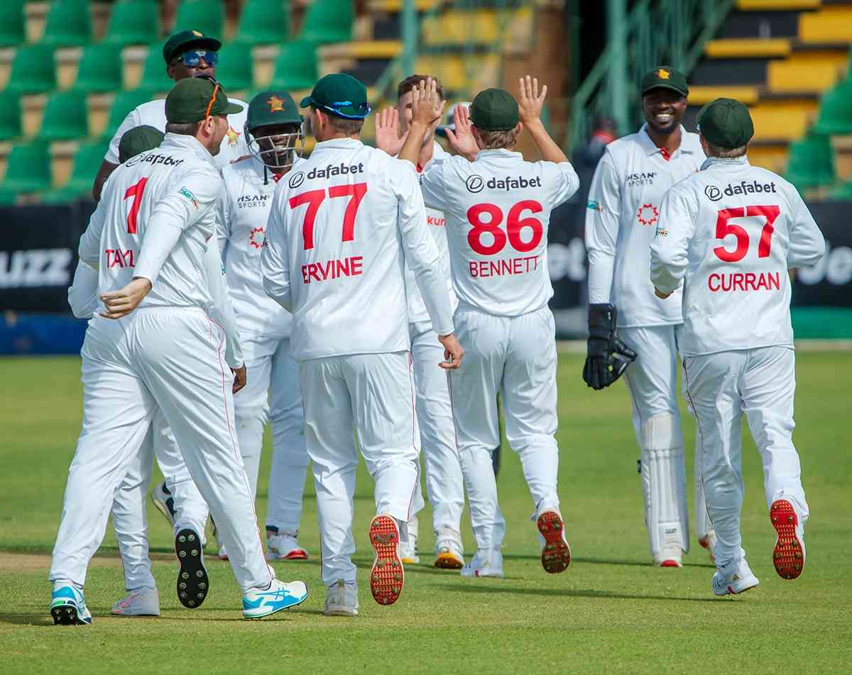 Zimbabwe crush Bangladesh by innings and 85 runs for record Test win