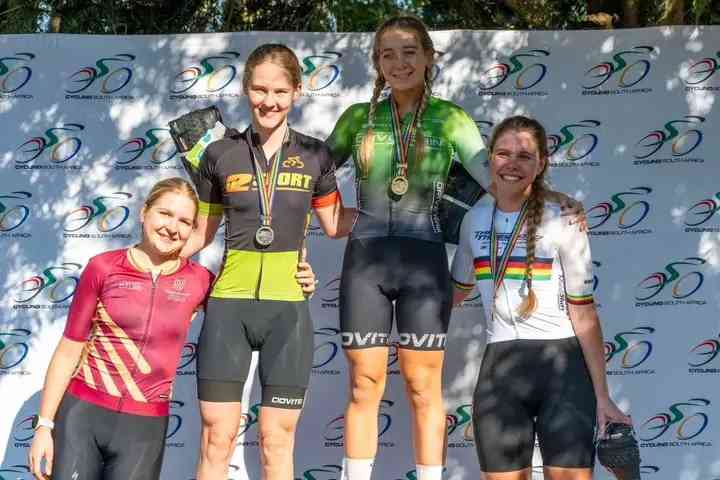 Stacey back in UCI top 100 after podium double at SA XCO Cup