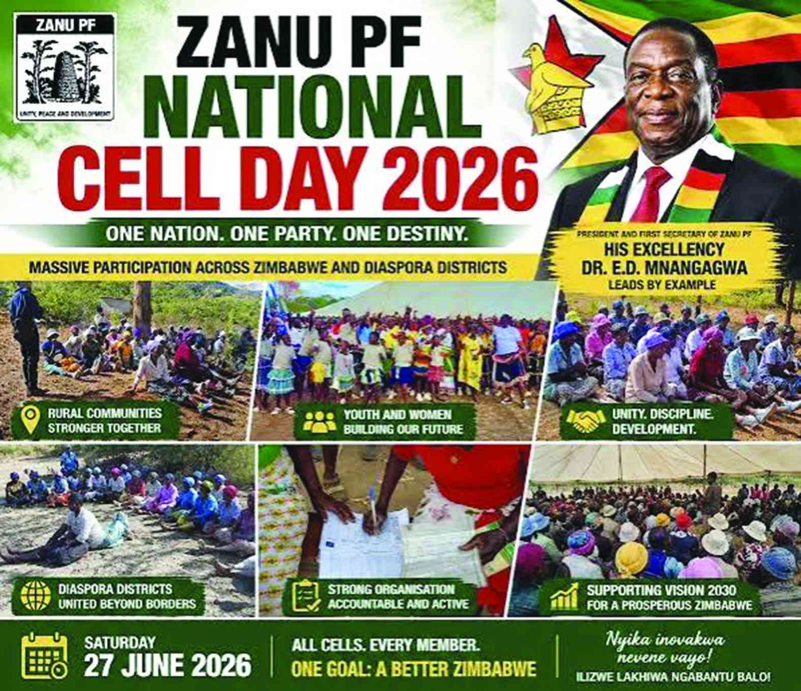 Zanu PF national cell day exposes grassroots anger against bigwigs