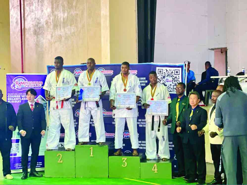 Japanese masters test Zim karate talent