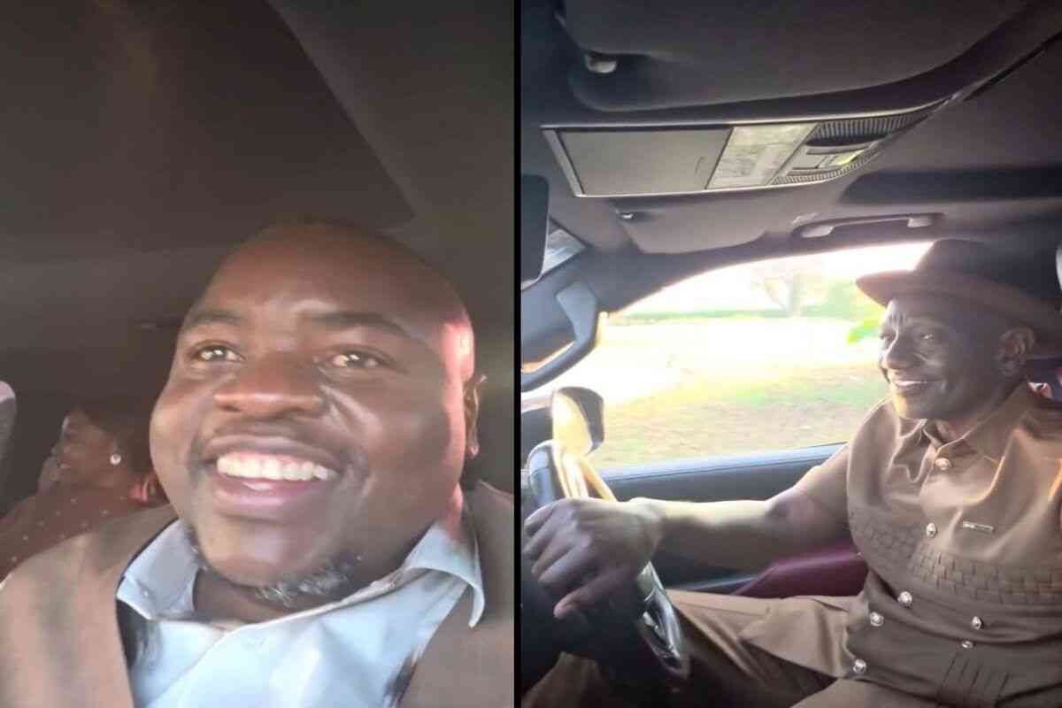 Chivayo says Ruto personally drove him to helicopter in selfie video after daughter’s engagement party