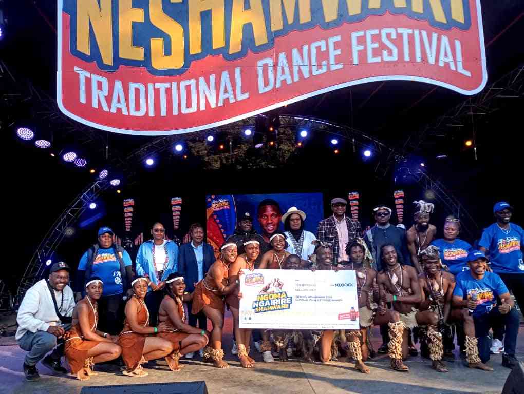 Shingai Dance Troupe wins fourth Chibuku Neshamwari national title
