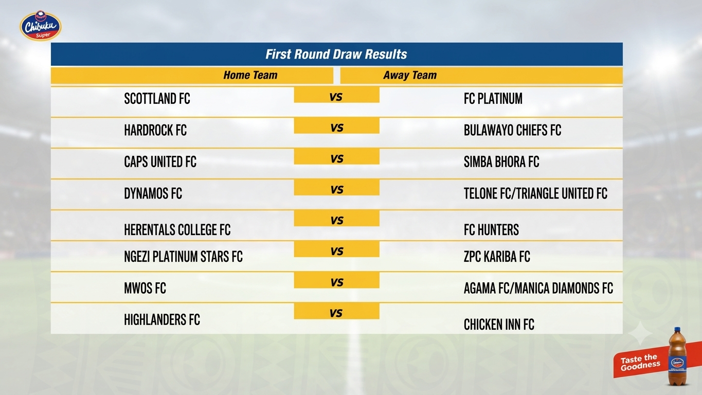 Dynamos begin historic quest as Chibuku Super Cup draw serves up heavyweight ties