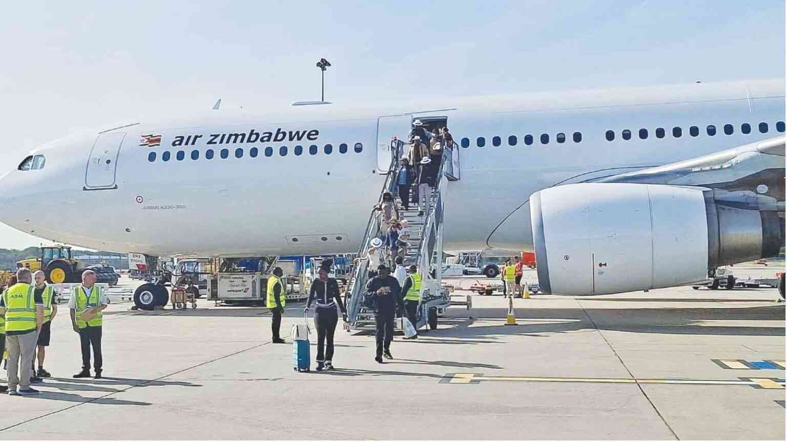 Air Zimbabwe cancels London flight after pilot falls ill