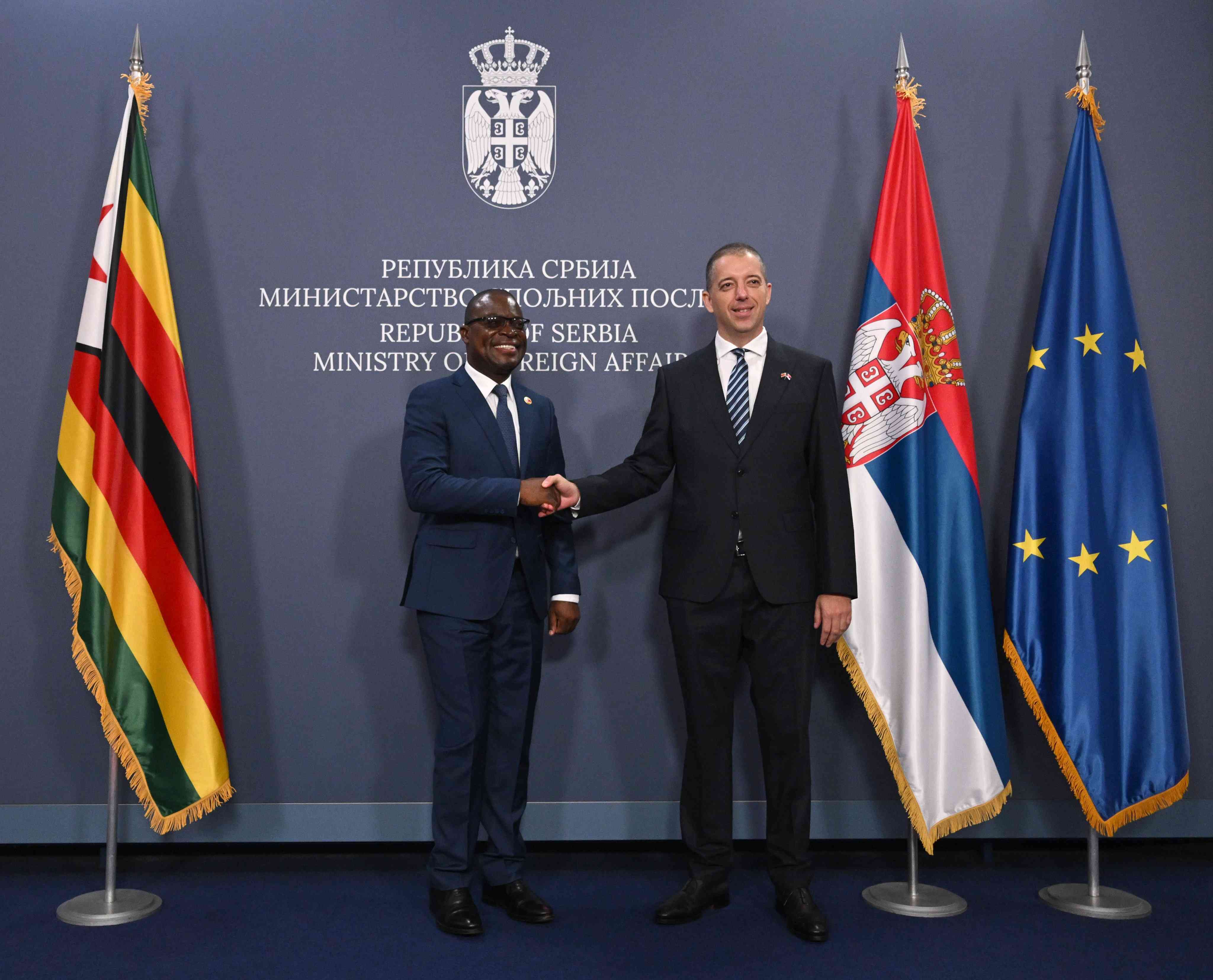 Zimbabwe, Serbia deepen ties in Belgrade talks