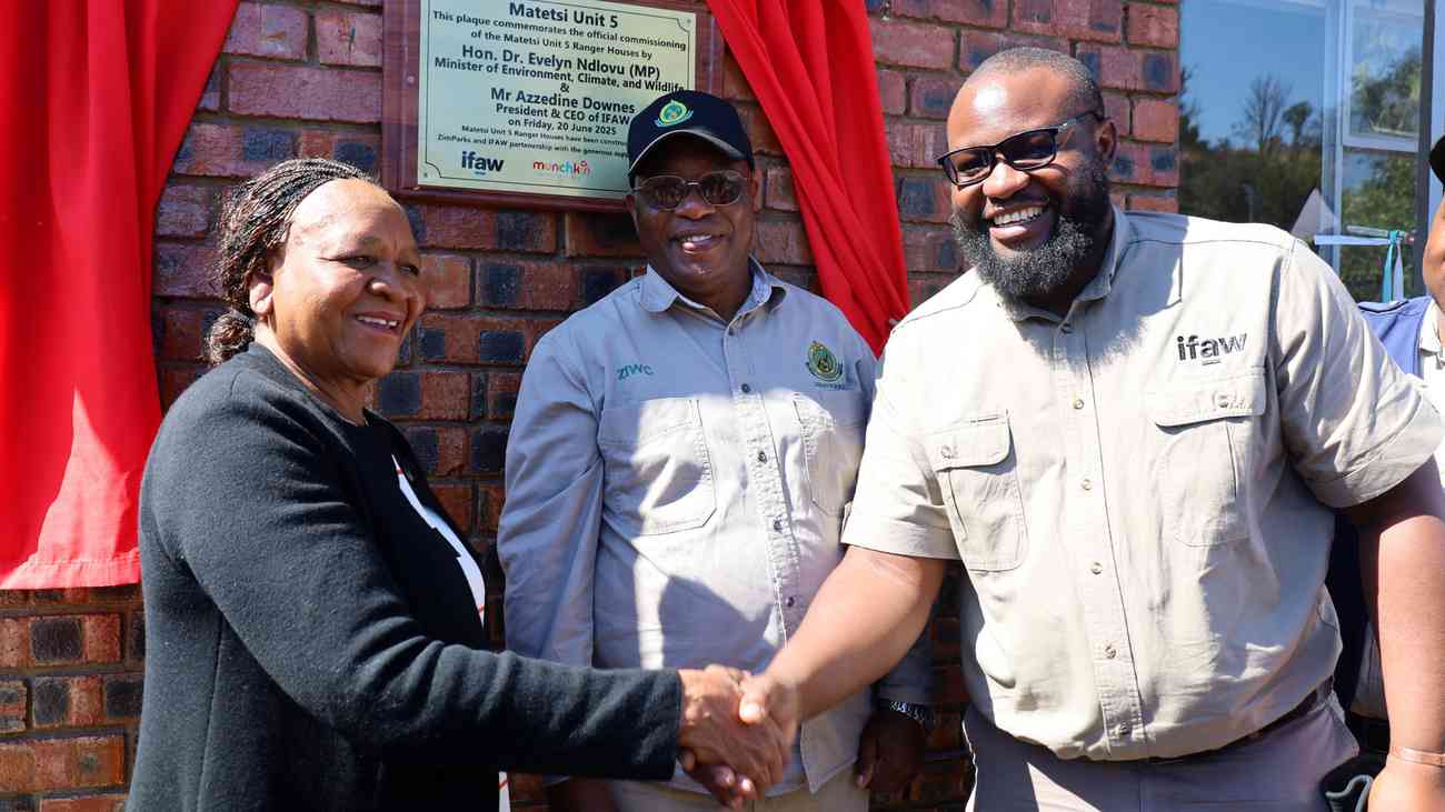 Matetsi rangers get new houses to strengthen conservation