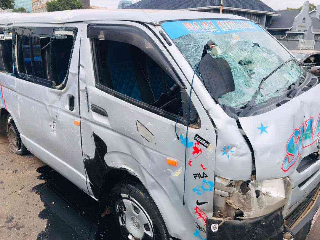 Kombi crash kills 2, injuries 12 outside Bulawayo shop