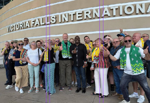 Indian tourist group jets into Vic Falls