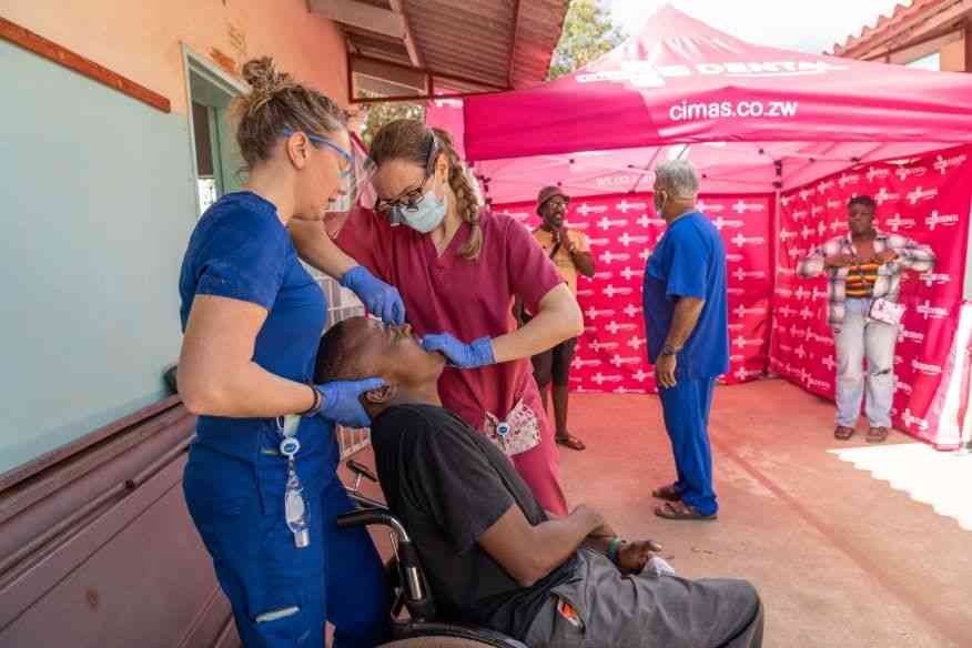 Cimas, UK charity provide dental  care to over 1 100 in Matabeleland