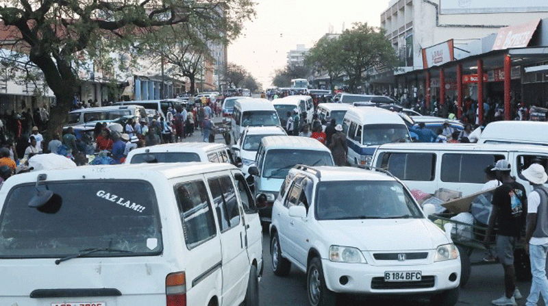 City transport system descends into chaos