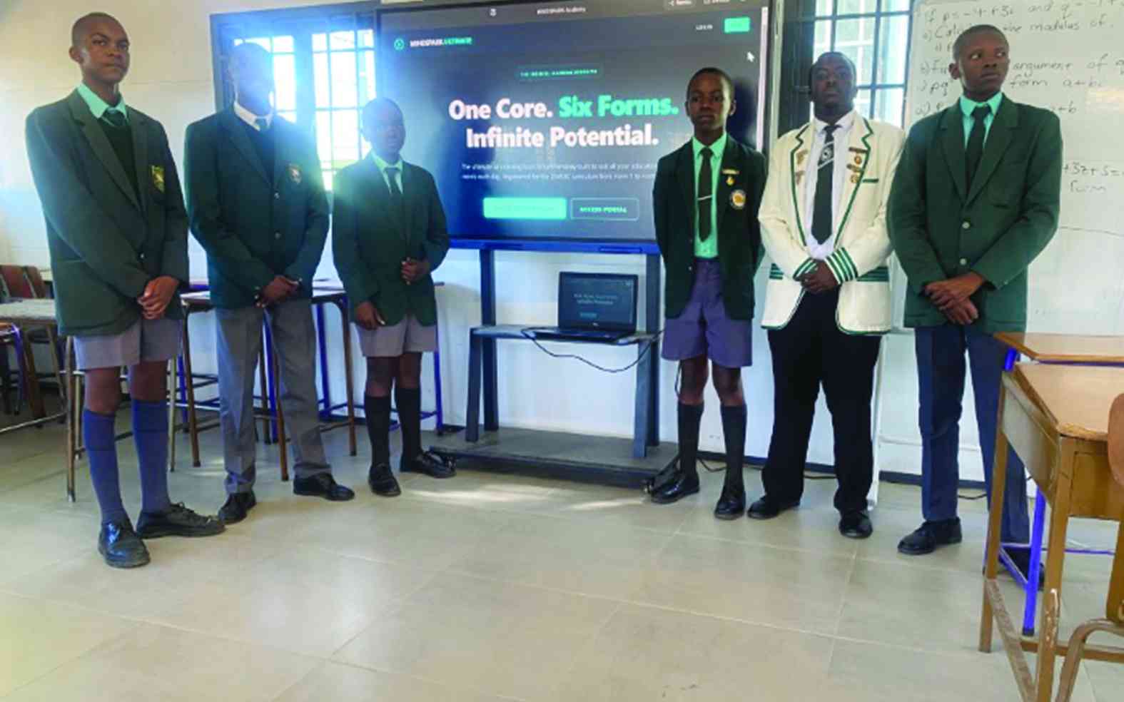 St Columba’s students develop AI-powered education platform