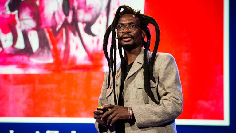 Visual artist Owen Maseko’s canvas  revives ancestral laws to fight drought