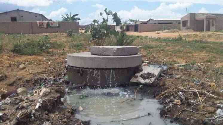 Raw sewage pools haunt Cowdray Park
