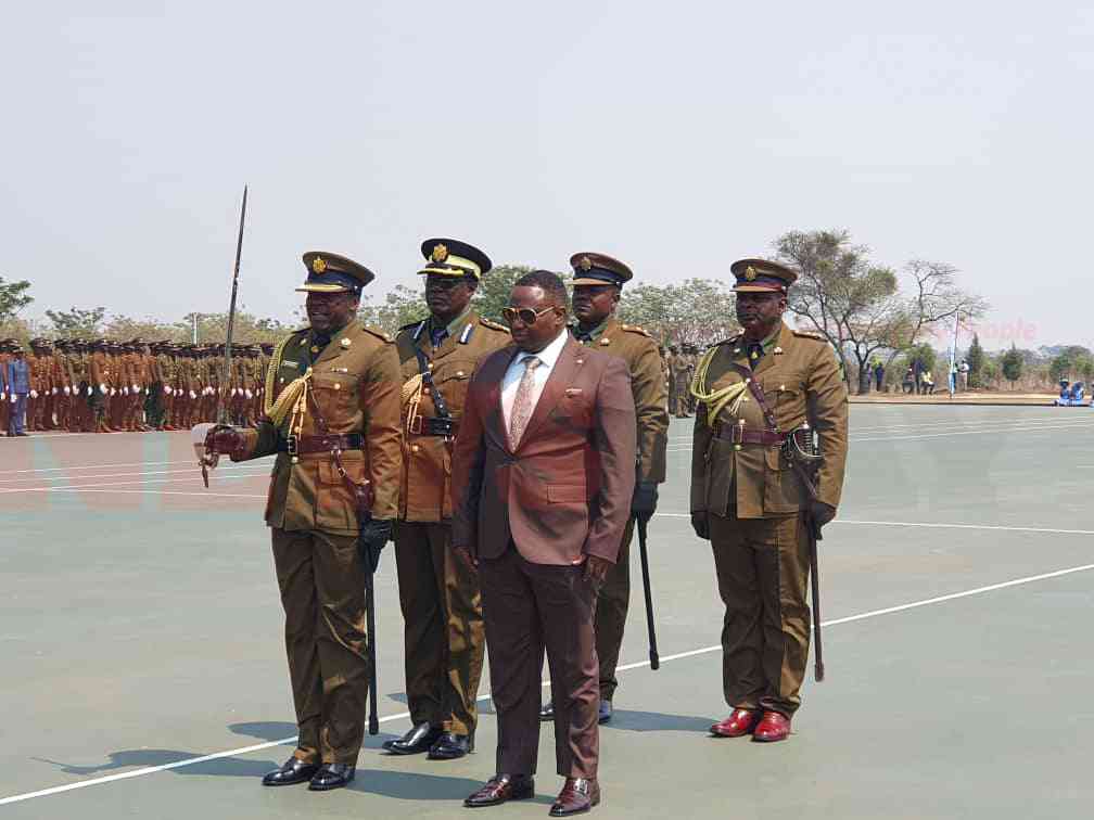 Kazembe orders police recruits to crack whip on drug peddlers 