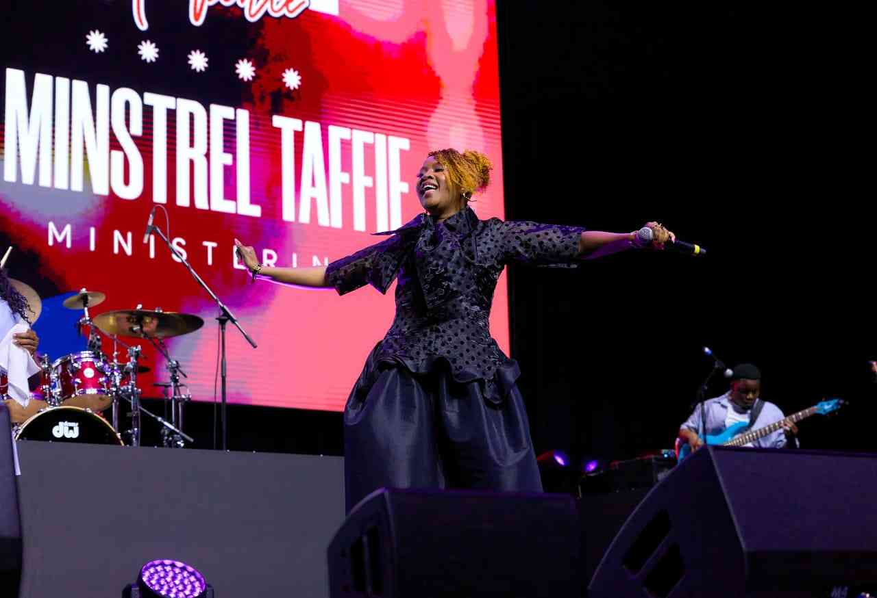 Minstrel Taffie joins gospel greats in Australia