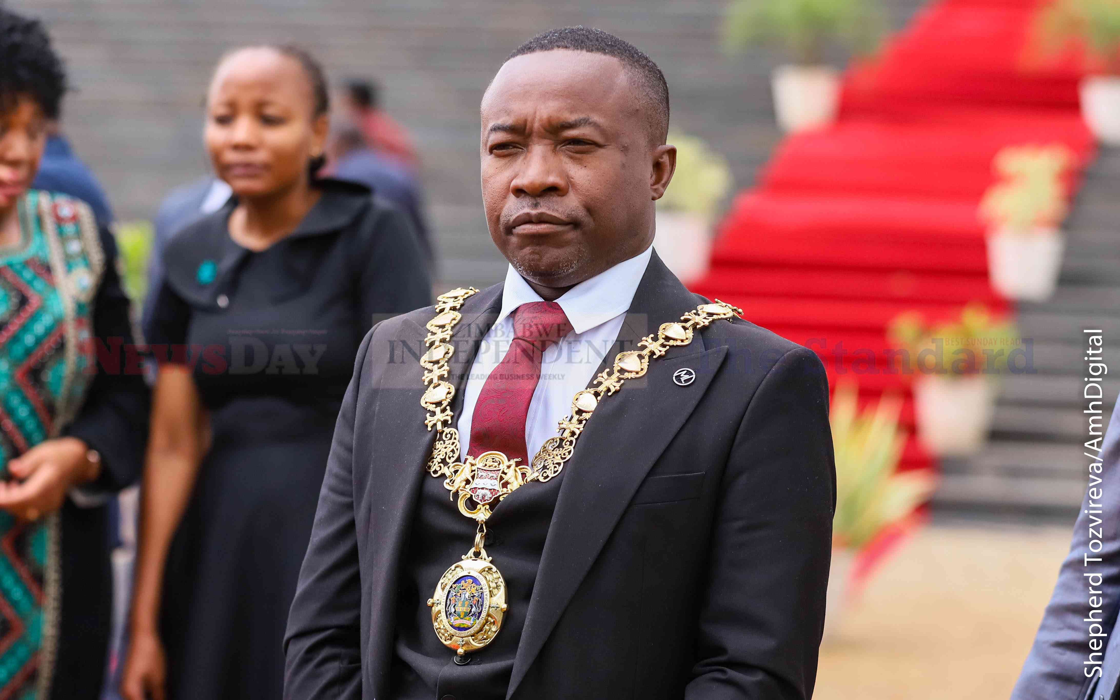 Harare Mayor Jacob Mafume