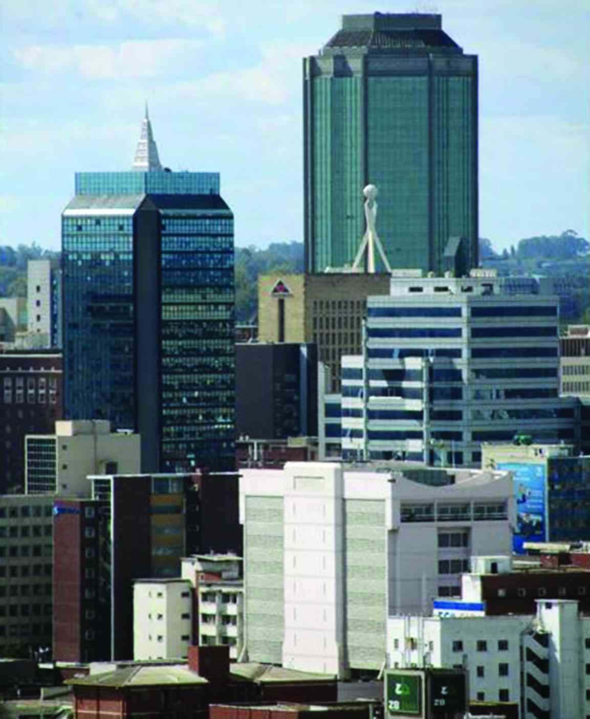 Banks troop out of Harare’s CBD