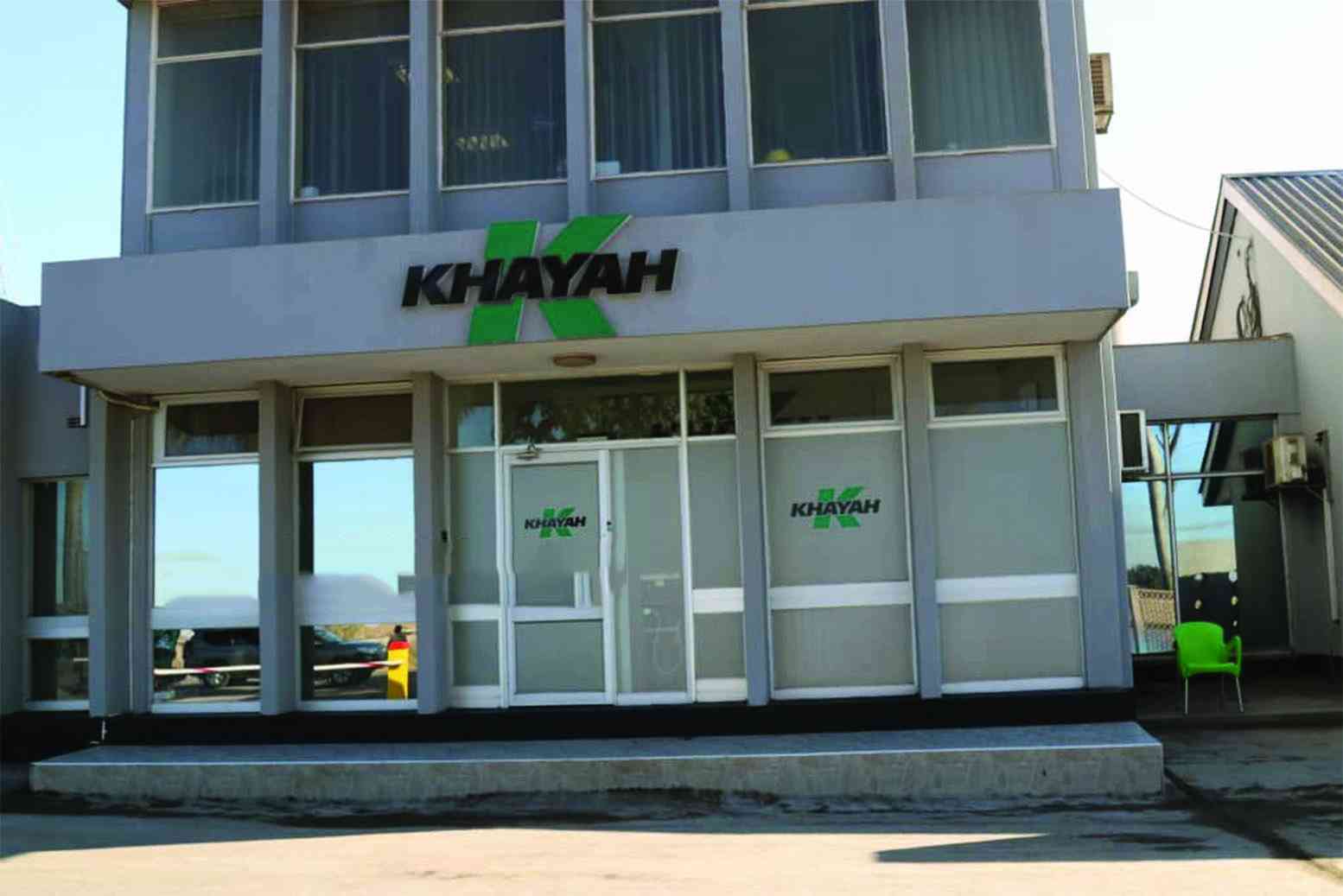 Shock retrenchment at Khayah