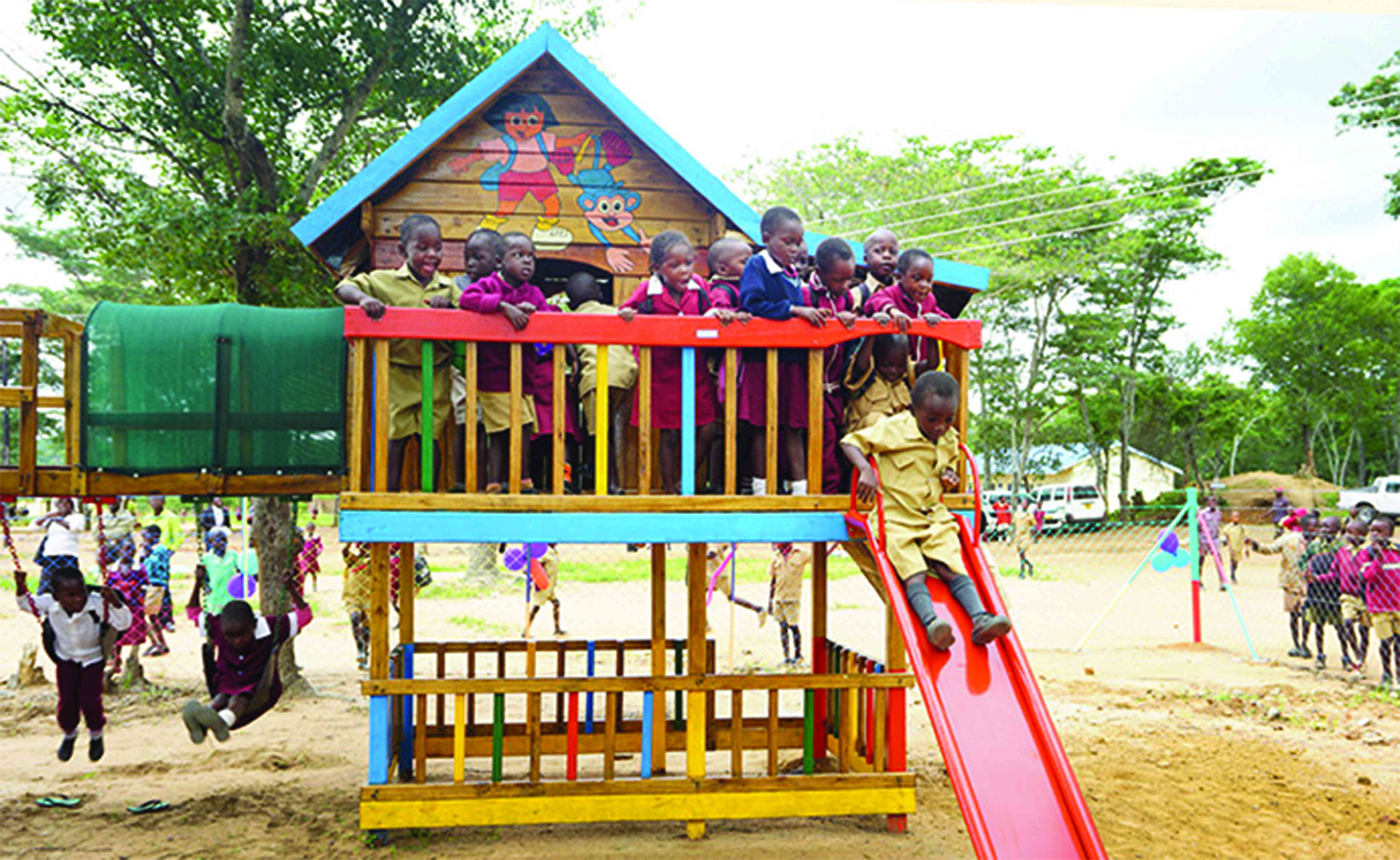 Where are recreational facilities for children?