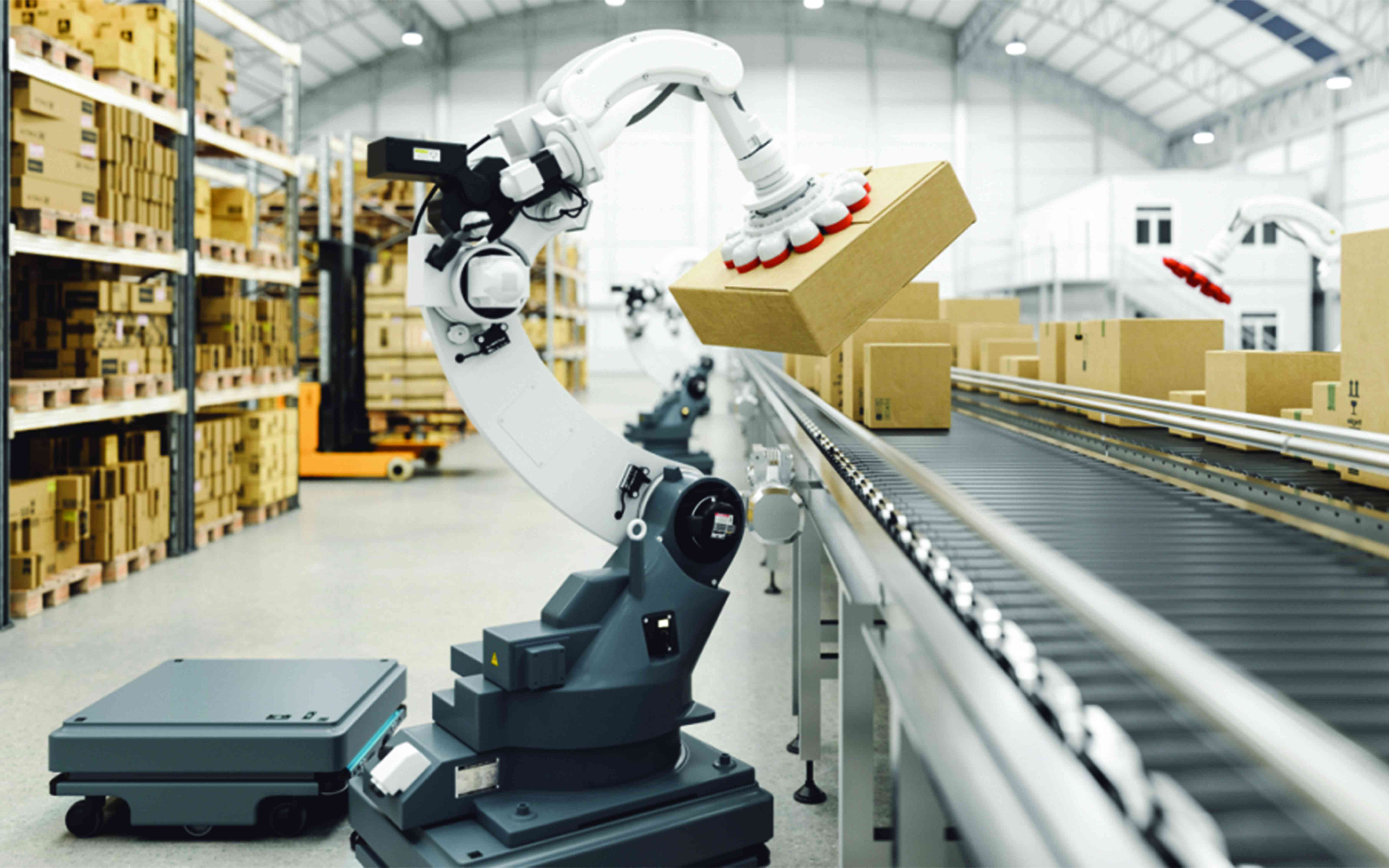 Impact of robotics on supply chain efficiency