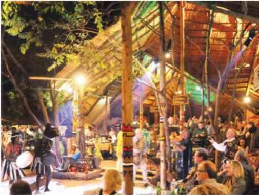 Boma drum seeps through the bone marrow in Victoria Falls