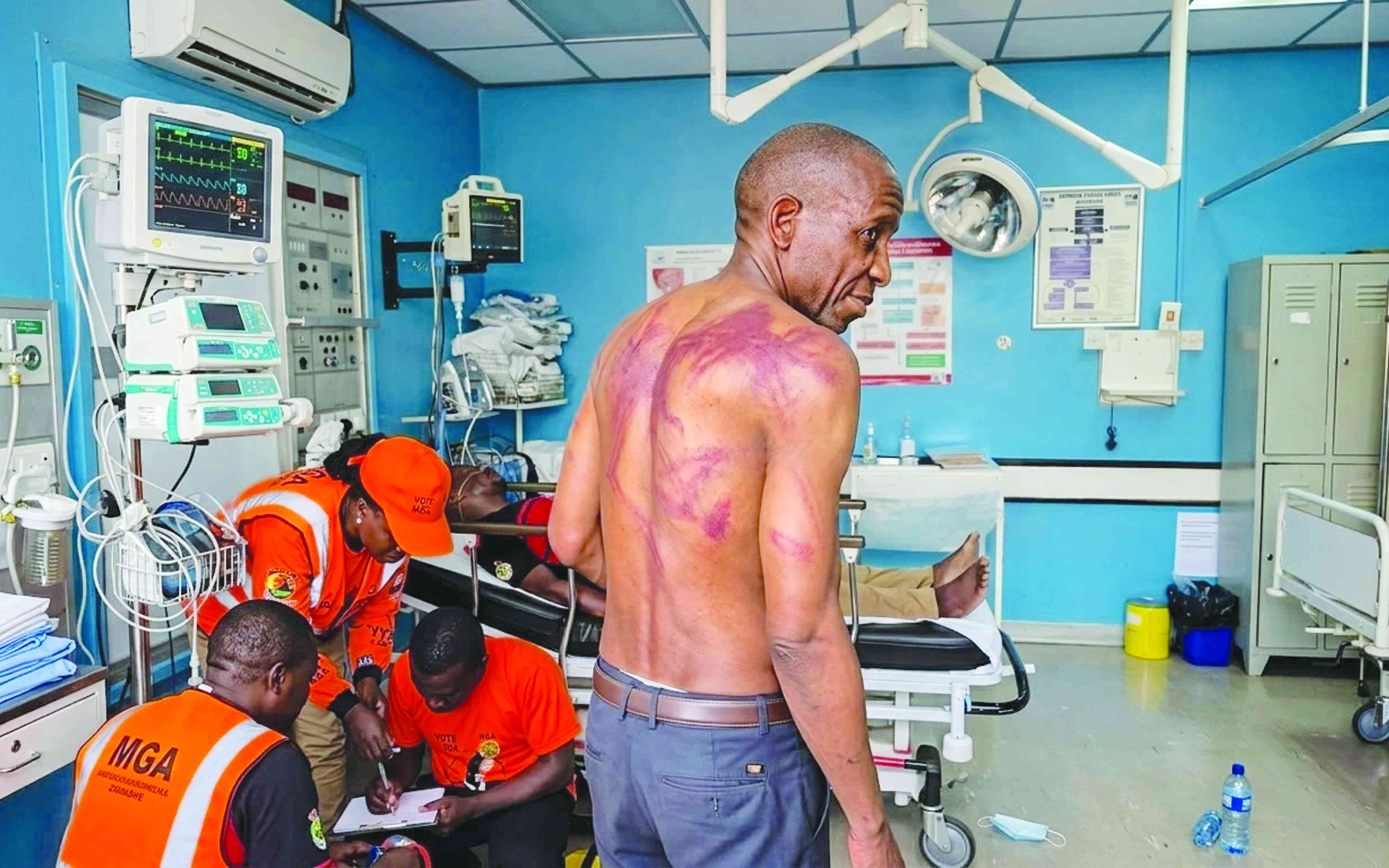 Battered Prof returns to the volatile battleground, meets fresh violence