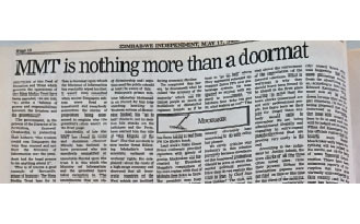 MMT is nothing more than a doormat