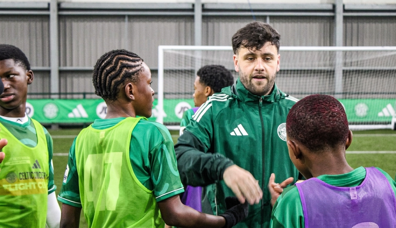 Celtic coaches bring European football expertise to Zimbabwe