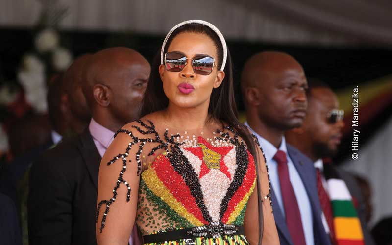 Chiwenga’s wife makes fashion statement on Uhuru Day