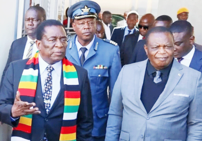 Mnangagwa’s camp left in disarray after election ban details leak amid factional wars