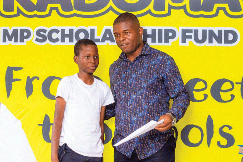 MP launches scholarship programme for underprivileged students