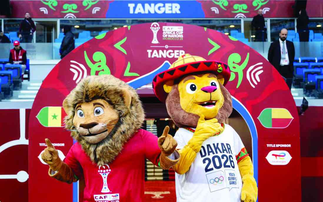 A tale of two lions: Ayo and Assad celebrate Pan-African sport in Tangier