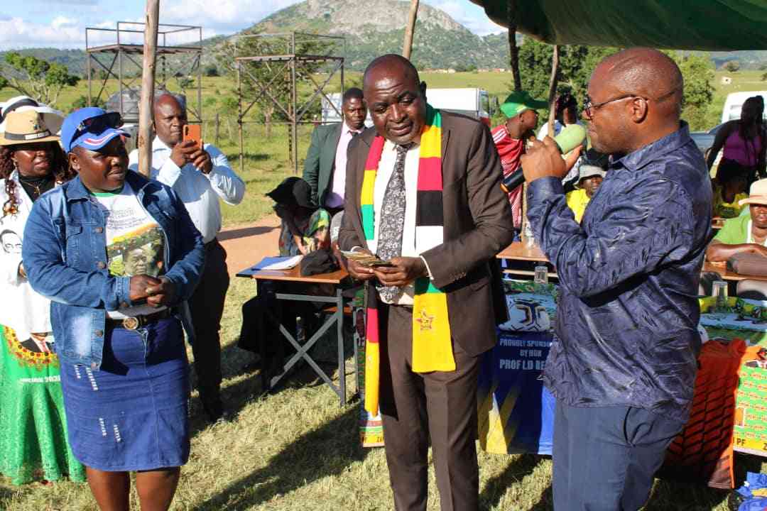 Benza fights drug abuse in his constituency through sport