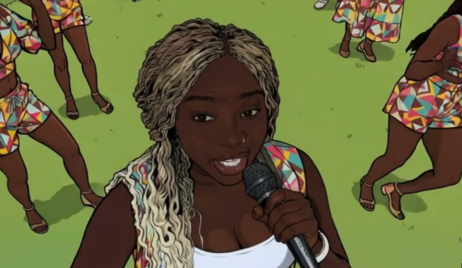 Ninja Lipsy, Lady B drop Kuwomera