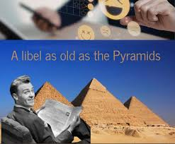 Hebrew scriptures: A libel as old as the pyramids