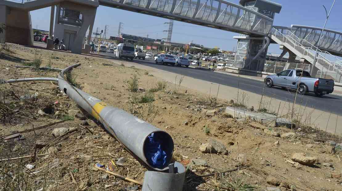 Infrastructure vandalism is national sabotage