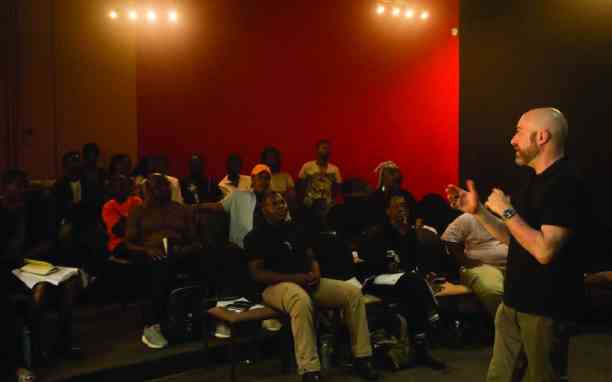 Almasi concludes directing, stage management workshop