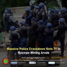 Police Arrest 79 in Major Crackdown on Crime and Illegal Mining