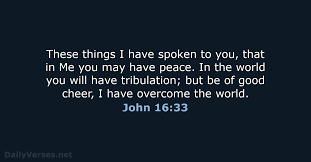 Grace tidings: Faith stands still