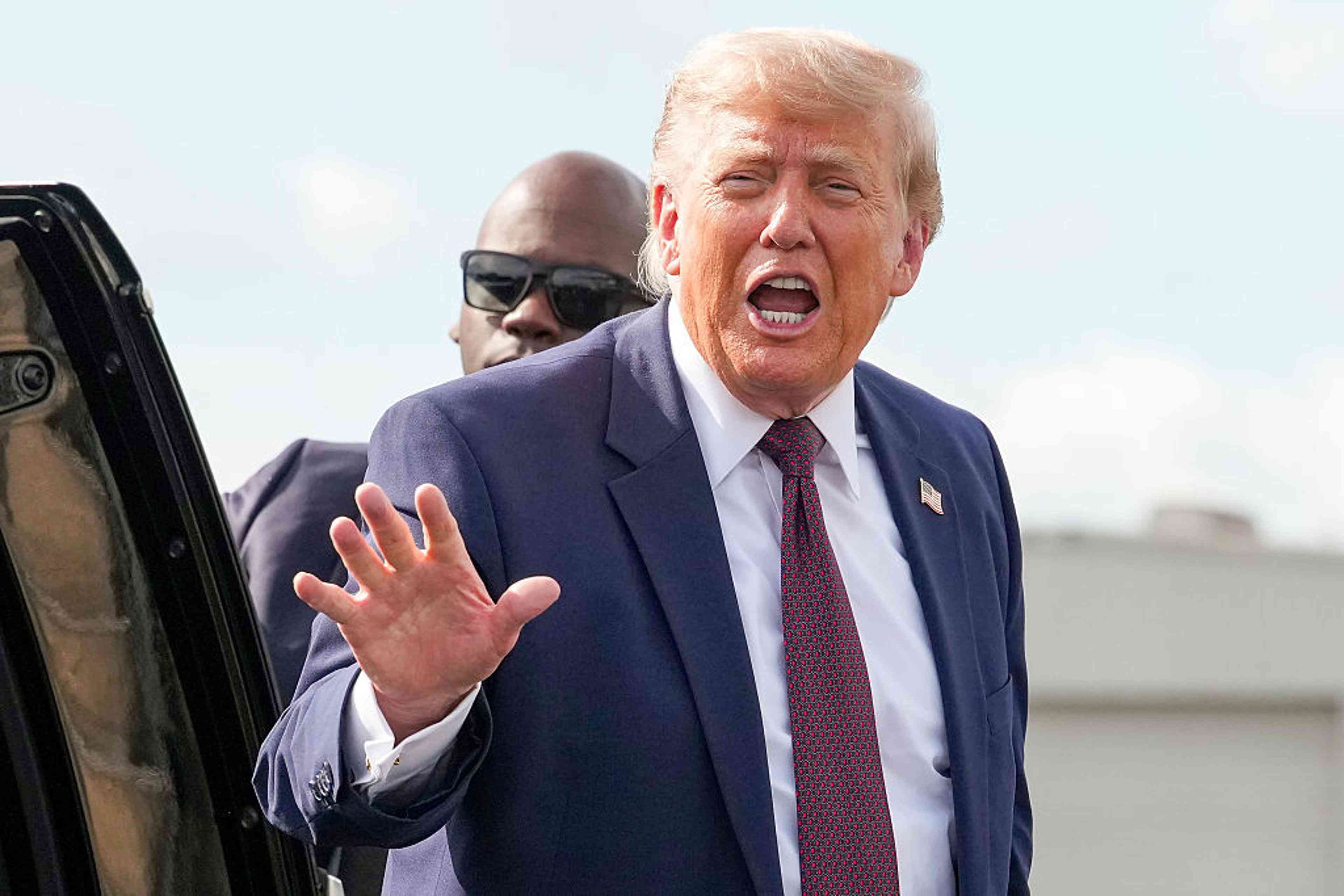 There are whispers that Trump may be taken out!